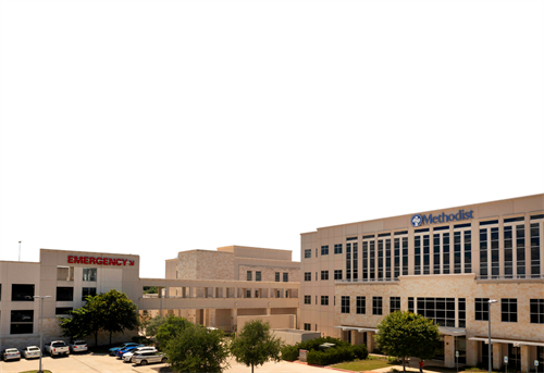 Emergency Room located in back of building