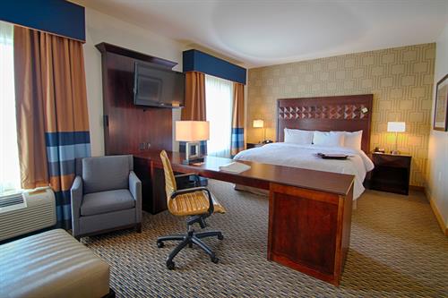 Spacious guest rooms