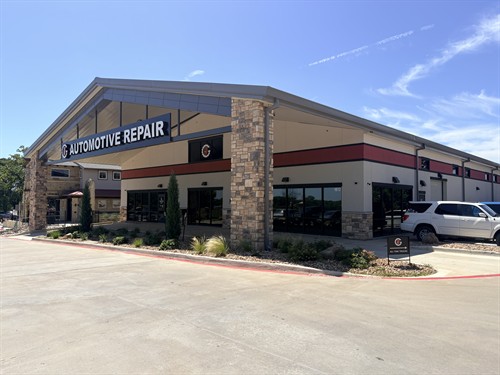 Our Argyle repair shop on FM 407, serving Argyle, Flower Mound, Bartonville, Roanoke and Denton County.
