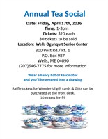 Annual Tea Social