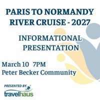 Informational Presentation - 2027 Paris to Normandy