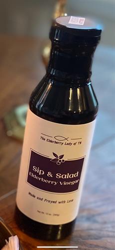 Sip and salad Vinegar