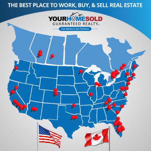 Our Growing Network Of Your Home Sold Guaranteed Realty Brokerages!
