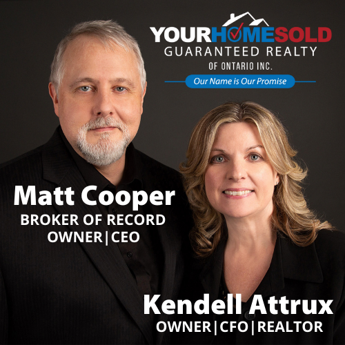 Matt & Kendell - Broker Owners - Your Home Sold Guaranteed Realty Ontario