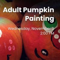 Adult Pumpkin Painting 