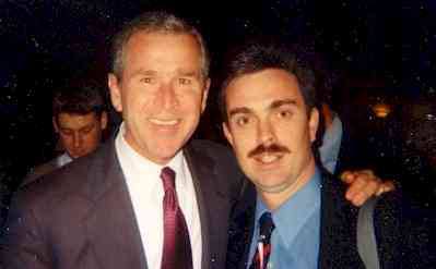 Banana Jack with President Bush