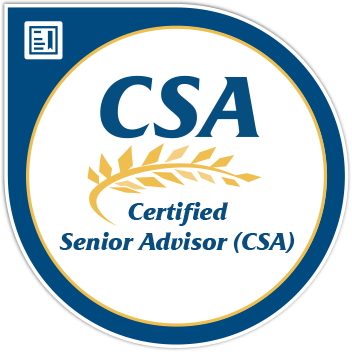 Certified Senior Advisor (CSA) Badge