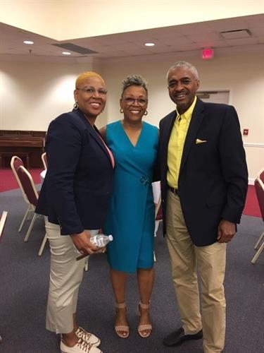 Mar, Greg and The Mayor Of Conway, the Honorable Mrs Barbara Blain Bellamy