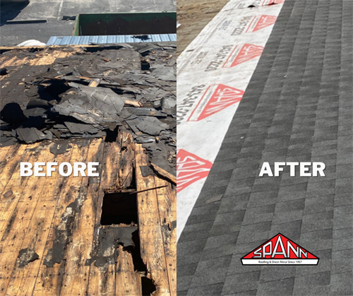 Before & After Roof Repair