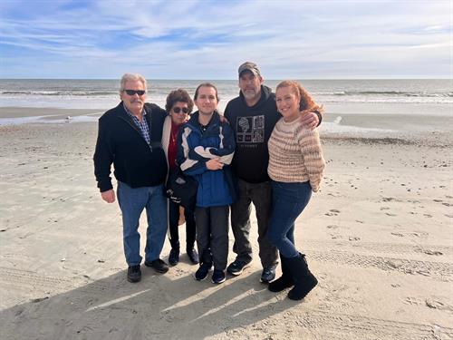 Me and some of my crew on Myrtle Beach