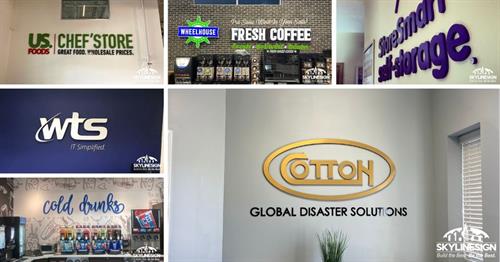 We assist with interior signage too!! 