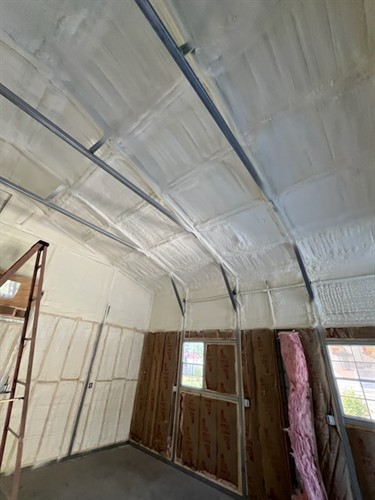 Metal Building Spray Foam