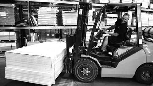 In Stock materials onsite in Conway, SC