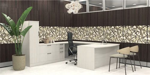 Sapphire Wall System with SOL Office Furniture