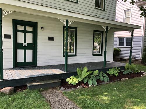 Front garden and porch