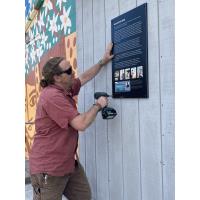 Penn Yan Mural Project Celebrates One Year Anniversary with Plaque Installation