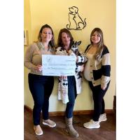 Keuka Lake Wine Trail Donates $1,000 to the Humane Society of Yates County