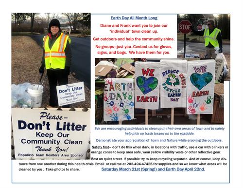 In the Community- Litter Clean up Program