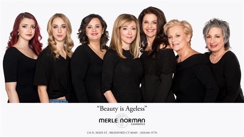 Photo shoot "Beauty is Ageless"  featuring cliets from 17 to 70 years old.