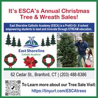 It's East Shoreline Catholic Academy's (ESCA) Annual Christmas Tree, Wreath and Poinsettia Fundraiser! News Release: 11/17/2025
