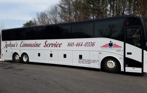 Our 57 passanger motor coaches