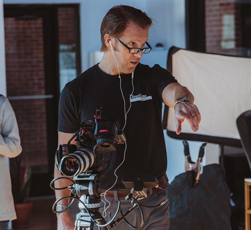 Directing a production on location