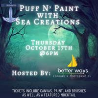 Spooky Puff N’ Paint Night Costume Party at Better Ways with SeaCreations