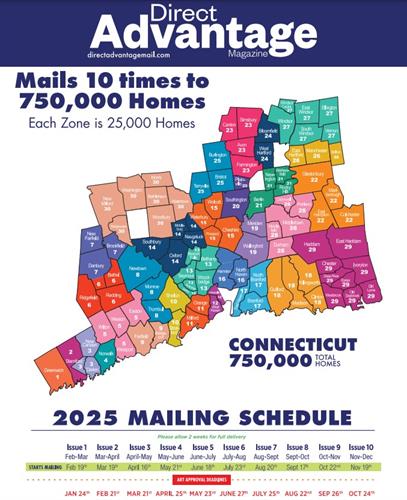 Magazine coverage map 2025