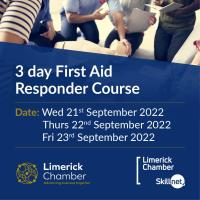First Aid Responder (FAR) 3 day-Limerick- 21st-23rd Sept