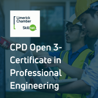 CPD Open 3-Certificate in Professional Engineering - 10th Oct 2023 to April 2024