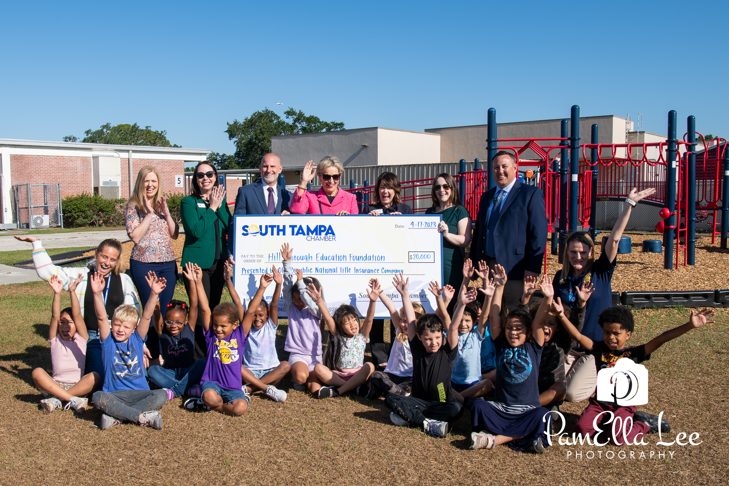 Old Republic National Title Holding Company Makes A $25,000 Donation To Hillsborough County Public Schools!
