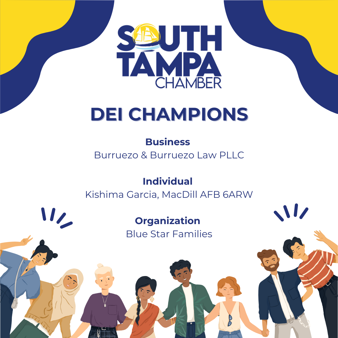 South Tampa Chamber Announces 2024 DEI Champions