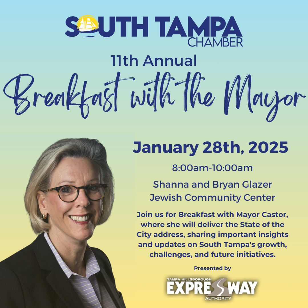 Image for South Tampa Chamber to Host Annual Breakfast with the Mayor and Present Hurricane Hero Awards