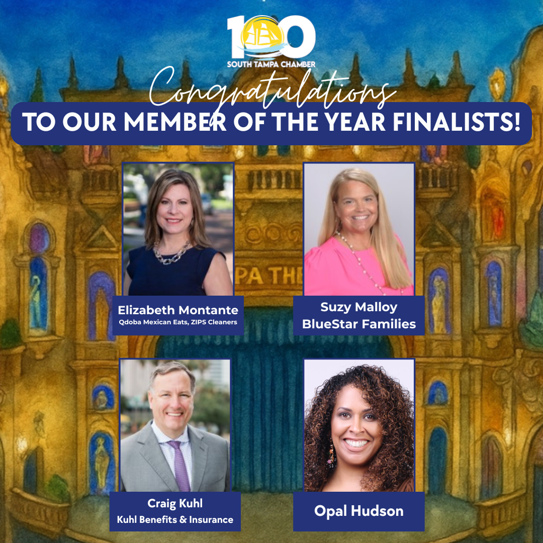 Image for South Tampa Chamber Member of the Year Finalists