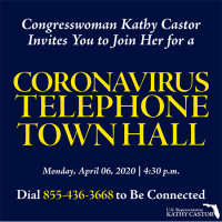 Telephone Town Hall with U.S. Representative Kathy Castor