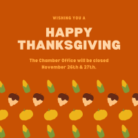 Chamber Office Closed for Thanksgiving
