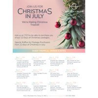 HEALTH + GLOW Christmas In July Event
