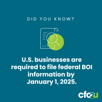 WEBINAR: Everything You Need to Know about Beneficial Ownership Information (BOI) Filing