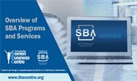 Overview of SBA Programs and Services