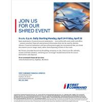 Shred Event - First Command