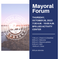 Mayoral Forum Oct. 26, 2023