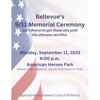 Bellevue's 9/11 Memorial Ceremony 