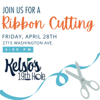 Ribbon Cutting - Kelso's 19th Hole 