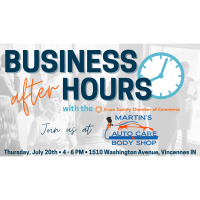 Business After Hours - Martin's Auto Care, Inc