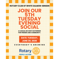 Evening Social Rotary Club of White Salmon Bingen