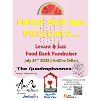     Food For All Fundraiser at AniChe Cellars – July 24