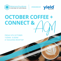 October Coffee + Connect & AGM 2023
