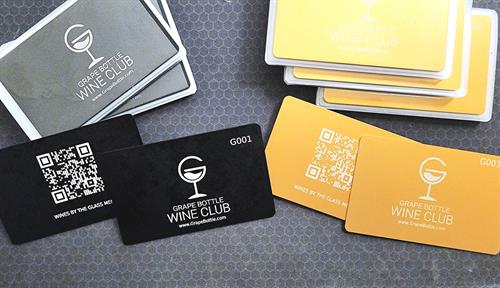 0.8mm Thick aluminum business and club cards!