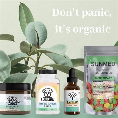 SunMed is all natural and uses organic ingredients!