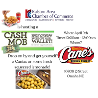 Cash Mob at Raising Cane's Chicken Fingers